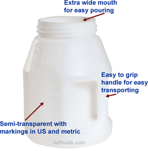 Oil Container 5 Quart/Liter