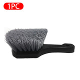 6Pcs Car Cleaning Brush Set Detailing Brushes Wash Towel Kit Universal Wet and Dry Car Air Vent Wheel Tire Cleaning Accessories