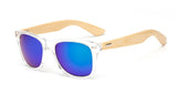 Square Bamboo Wood Sunglasses