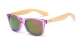 Square Bamboo Wood Sunglasses