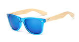 Square Bamboo Wood Sunglasses