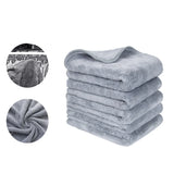 SEAMETAL 3/1Pcs Car Microfiber Towel 800GSM Super Absorption Car Cleaning Hemming Cloth Auto Wash Drying Towels Detailing Rags