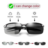 Photochromic Polarized UV400 Driving Sunglasses Day and Night