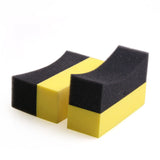 5/10Pcs Auto Cleaning Sponge Brush Set for Car Wheel Tire Wash Wipe Water Suction Sponge Pad Wax Polishing Tyre Brushes Tools