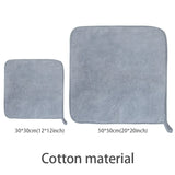 SEAMETAL 3/1Pcs Car Microfiber Towel 800GSM Super Absorption Car Cleaning Hemming Cloth Auto Wash Drying Towels Detailing Rags