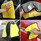 Car Care Wash Towels Microfiber Washing Drying Towel Strong Thick Plush Fiber Cleaning Cloth Detailing Wash Rags Accessories