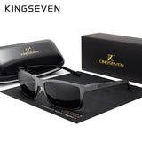 KINGSEVEN Aluminum Magnesium Sunglasses, Polarized Driving Eyewear