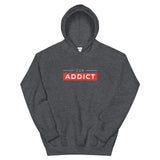 CAR ADDICT FLEECE PULLOVER HOODIE CLASSIC LOGO