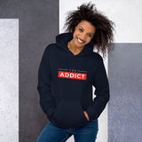 CAR ADDICT FLEECE PULLOVER HOODIE CLASSIC LOGO