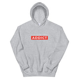 CAR ADDICT FLEECE PULLOVER HOODIE CLASSIC LOGO