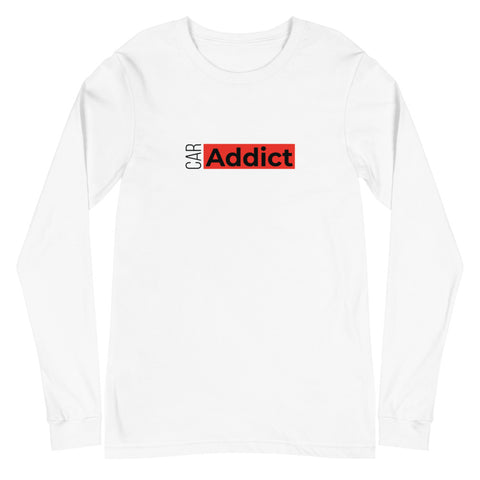 CAR ADDICT LONG SLEEVE T-SHIRT