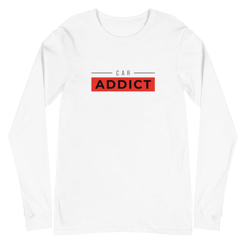 CAR ADDICT CLASSIC LONG SLEEVE T-SHIRT