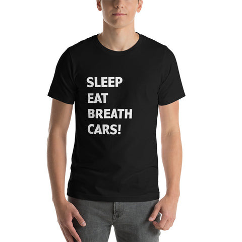 AUTOFESTS "SLEEP, EAT, BREATH, CARS! SHORT SLEEVE T-SHIRT