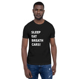 AUTOFESTS "SLEEP, EAT, BREATH, CARS! SHORT SLEEVE T-SHIRT