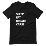 AUTOFESTS "SLEEP, EAT, BREATH, CARS! SHORT SLEEVE T-SHIRT